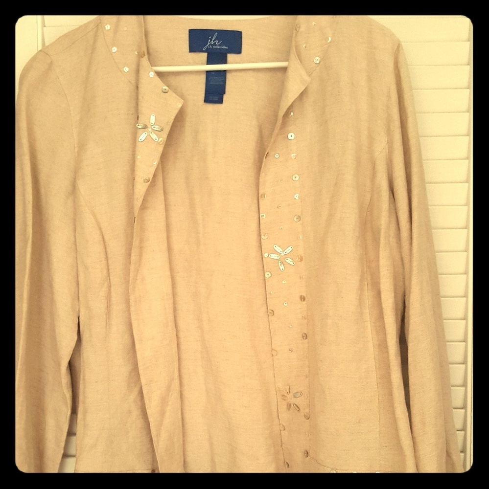 NWOT Linen Blazer/Jacket